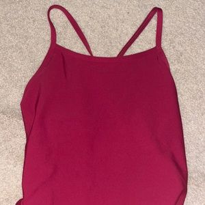 Jolyn cranberry fixed back